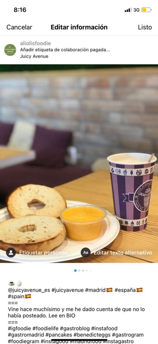 Restaurantes Juicy Avenue