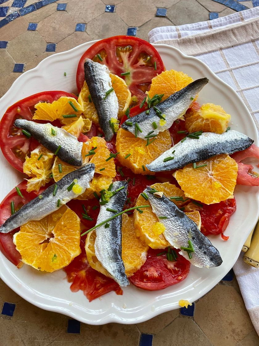 Moda 📝RECETA ENSALADA SARDINILLAS MARINADAS