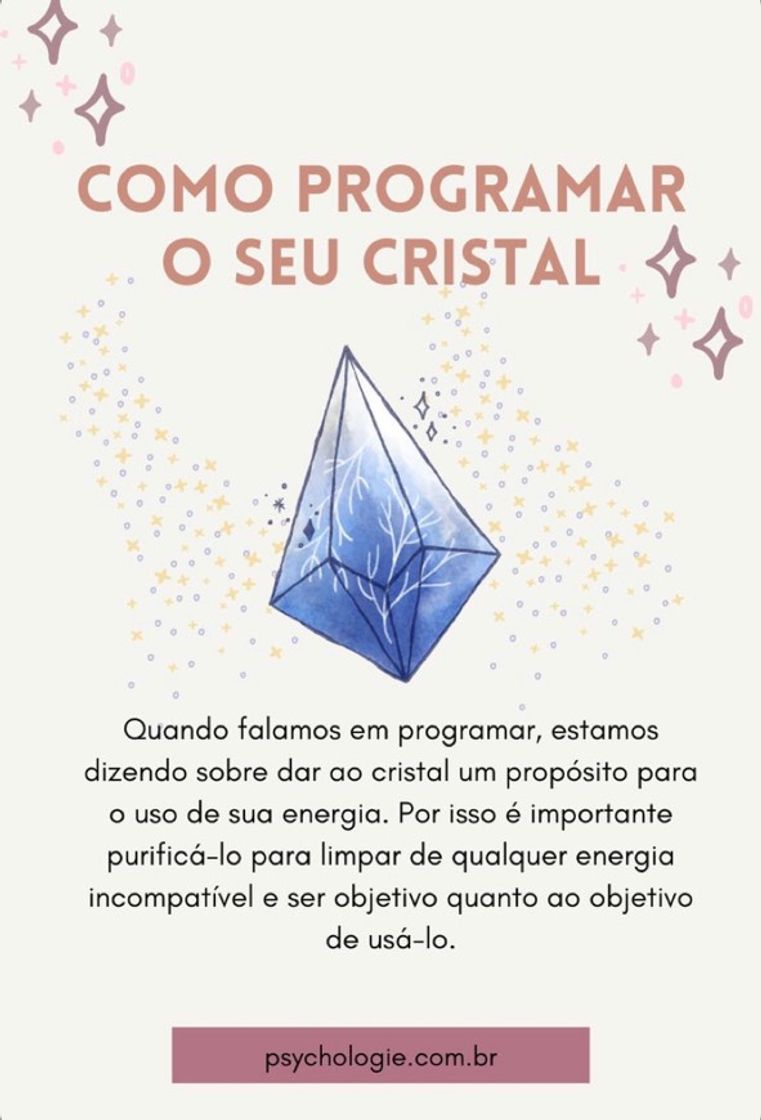 Moda como programar seu cristal 