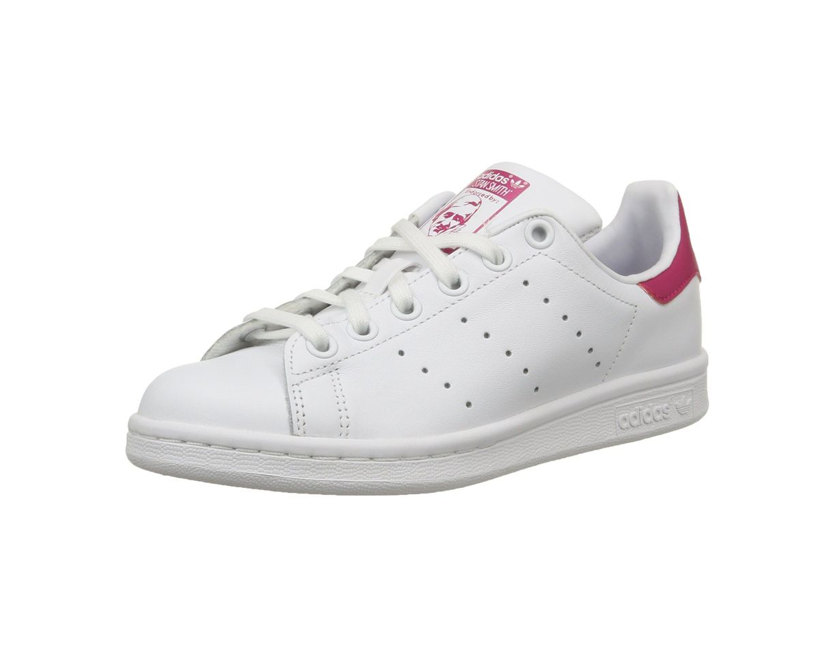 Moda adidas Stan Smith J, Zapatillas Unisex Niños,  Blanco