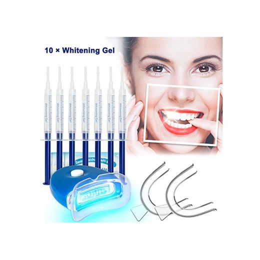 Kit de Blanqueamiento Dental Gel Blanqueador de Dientes Profesional Teeth Whitening Kit