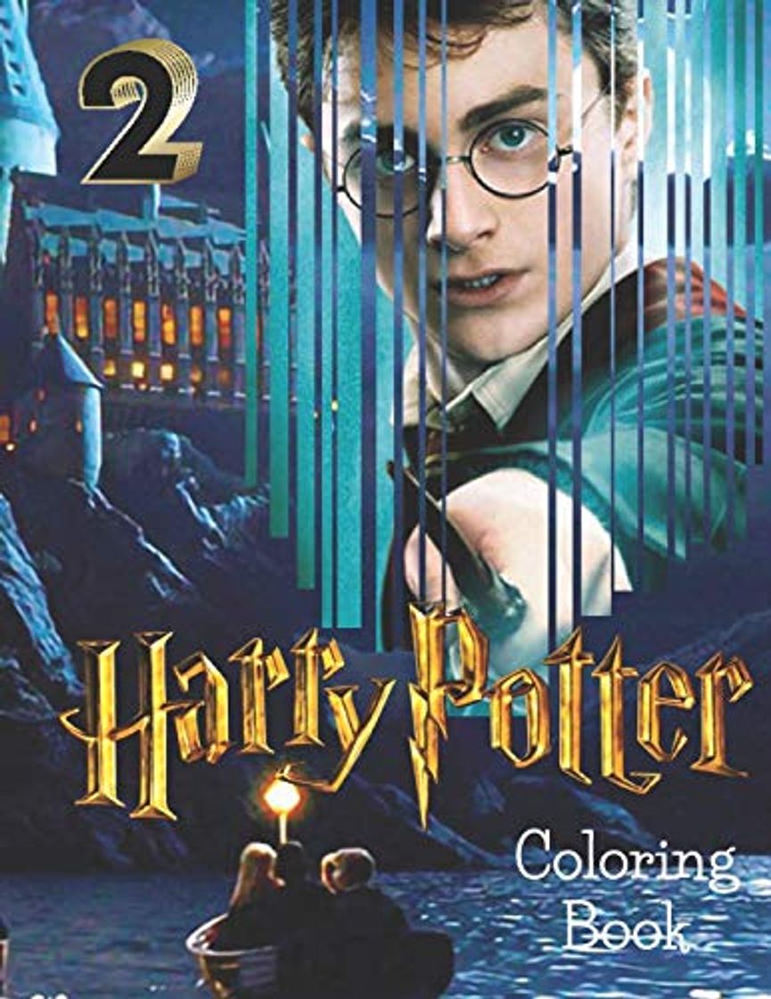 Libro Harry Potter Coloring Book 2: With the coloring pages of Harry Potter