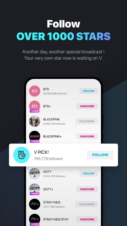 App V LIVE - Global Star Live app