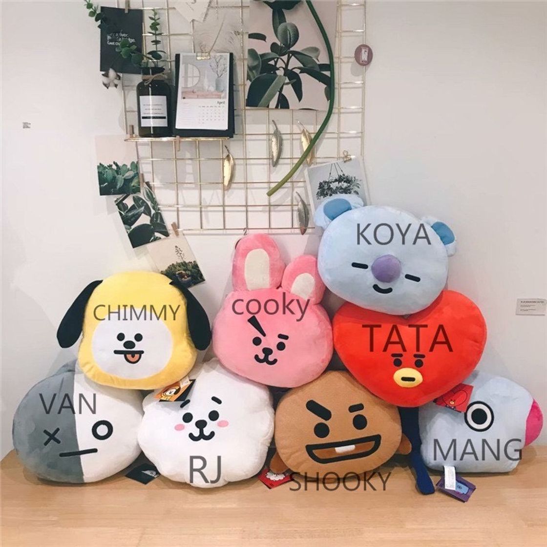 Fashion Travesseiro/almofada 35cm BT21 