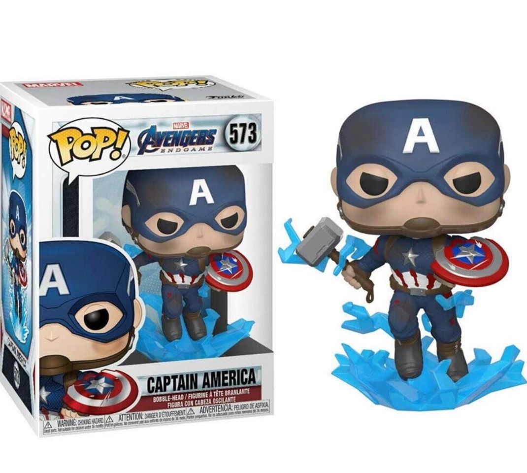 Fashion Funko Pop Vingadores Ultimato Capitão América 