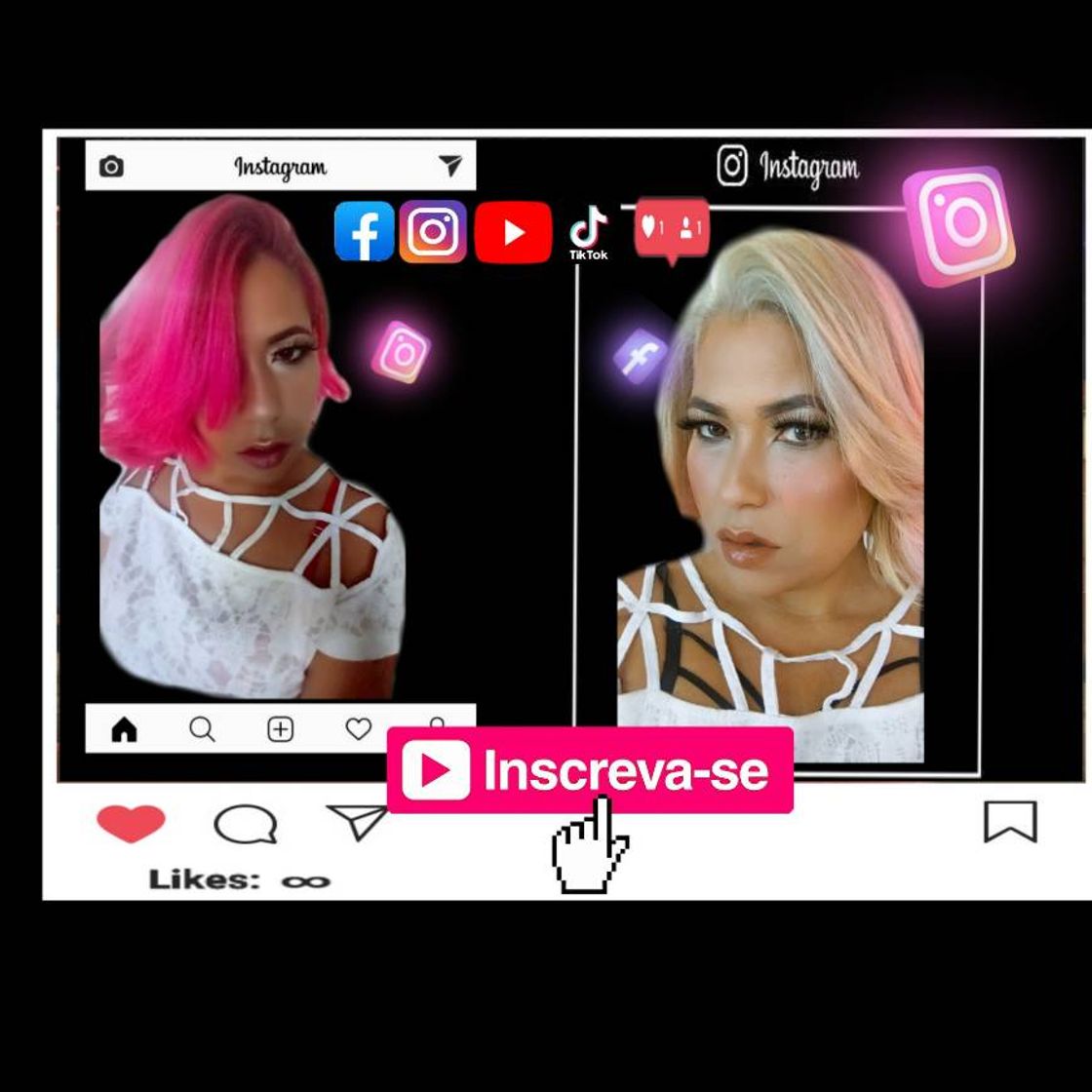 Fashion Meu novo vidio. Como deixar seu instagram no modo Black