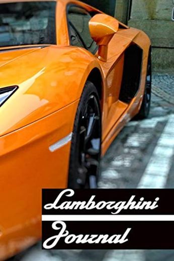 Lamborghini Journal: Blank Lined Journal Notebook: