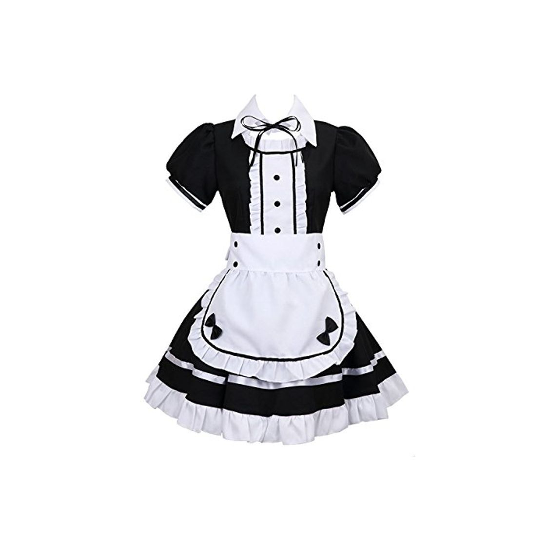 Producto tzm2016 Anime Cosplay Costume French Maid Outfit Halloween 4 pcs as a