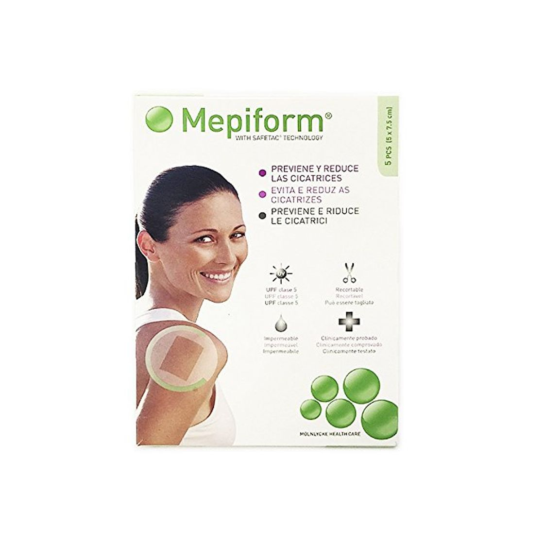 Product MEPIFORM Silicona 5x7 5 Apositos 5 Unidades