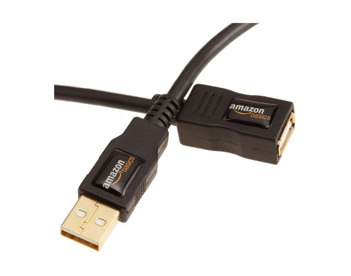 Social AmazonBasics - Cable alargador USB 2.0 tipo A