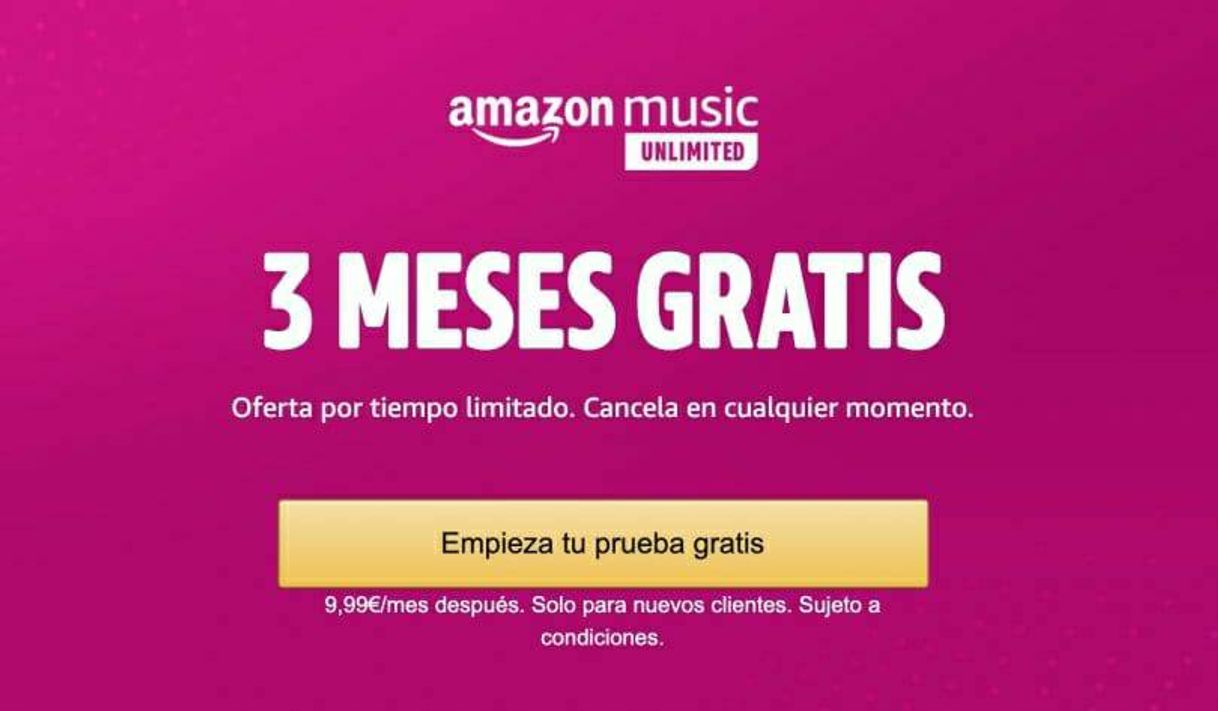 Fashion Amazon Music Unlimited 3 meses GRATIS 🎶🆓🎶