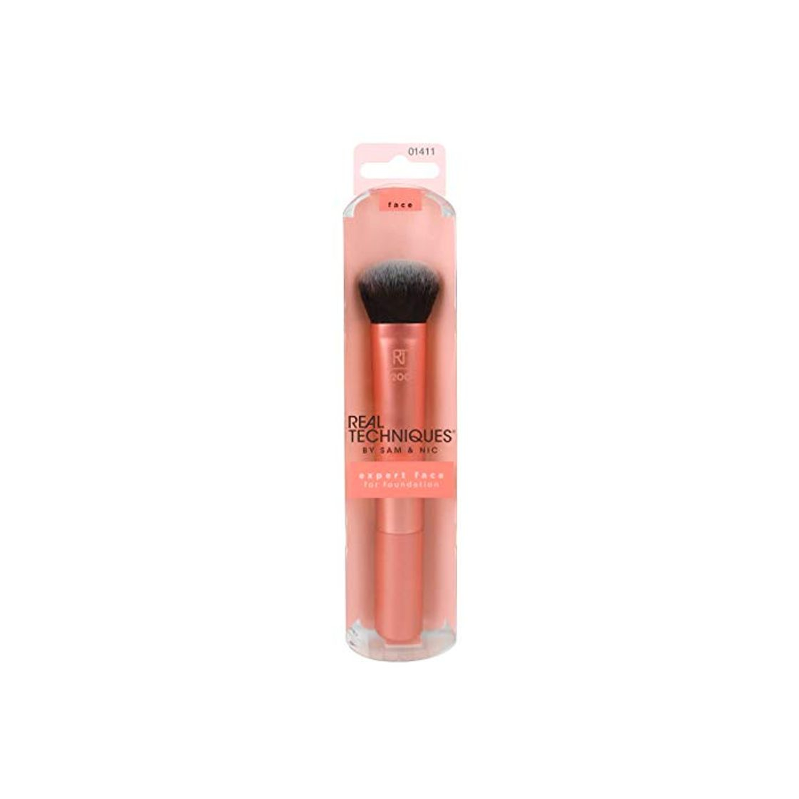 Social Real Techniques Expert Face Brush Brocha para Base de Maquillaje - 1 Unidad
