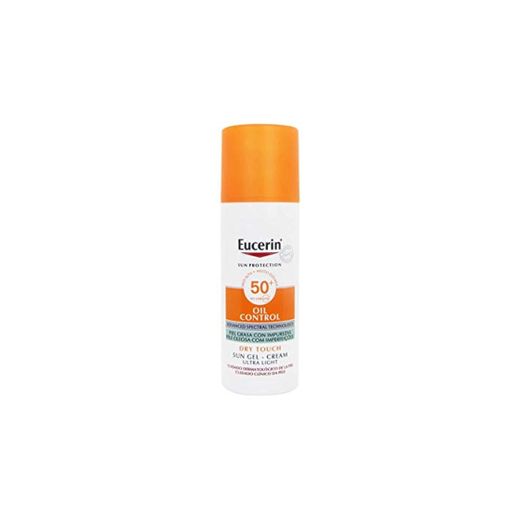 Eucerin sun oil control gel crème toucher sec 50ml