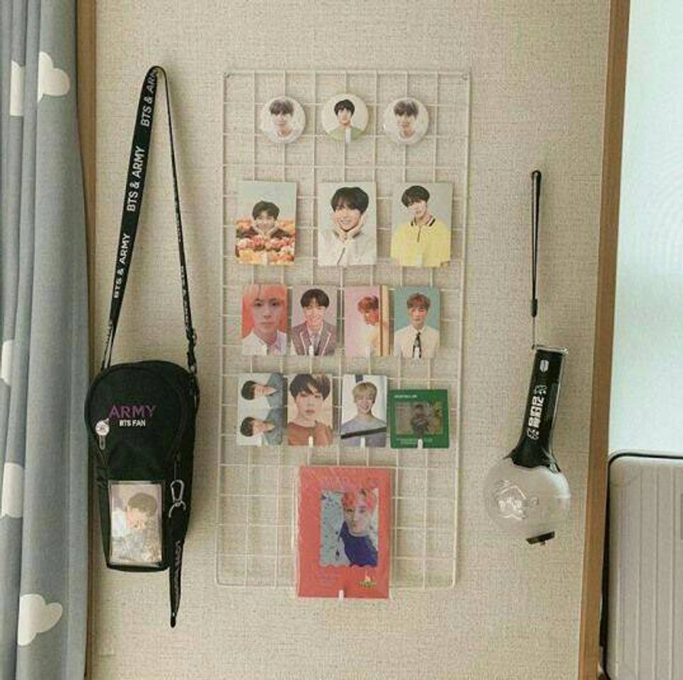 Fashion Inspirações de quartos com decorações do BTS