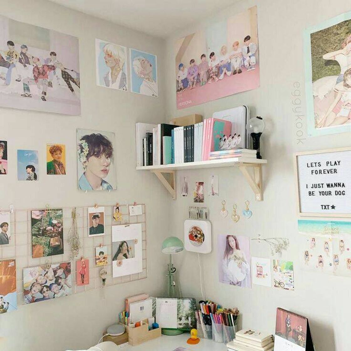 Fashion Inspiração para decoração de quarto BTS