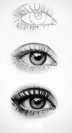 Desenho de olhos