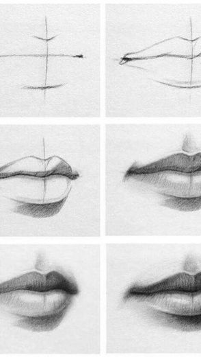 Como desenhar boca