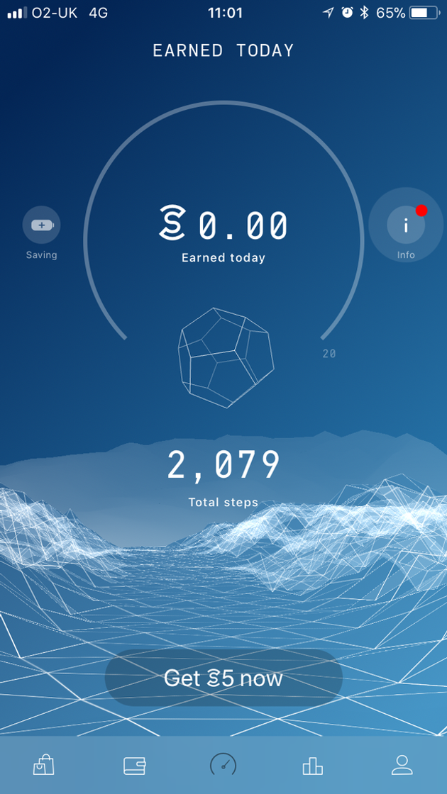 App Sweatcoin Walking Step Counter