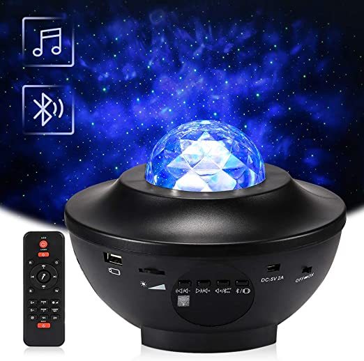 Proyector giratorio de luz estelar