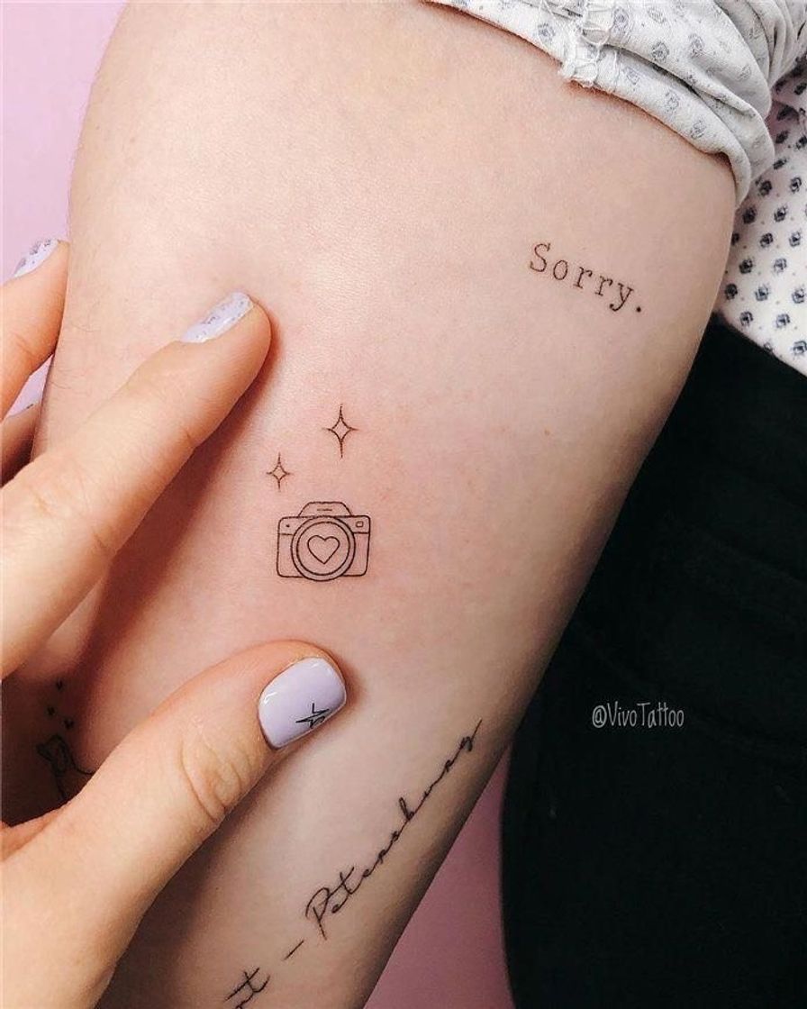 Moda Tattoo de câmera 📷 