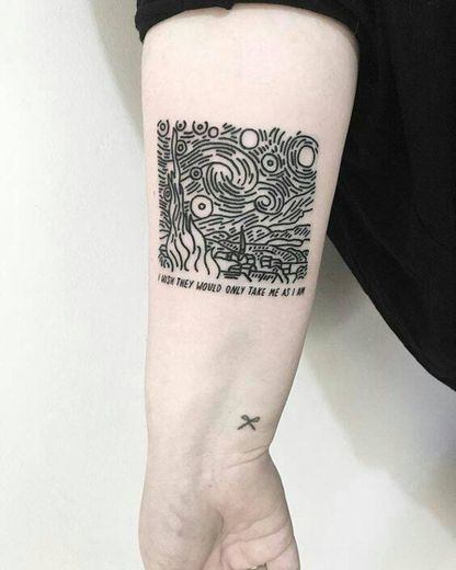 Fashion tattoos.