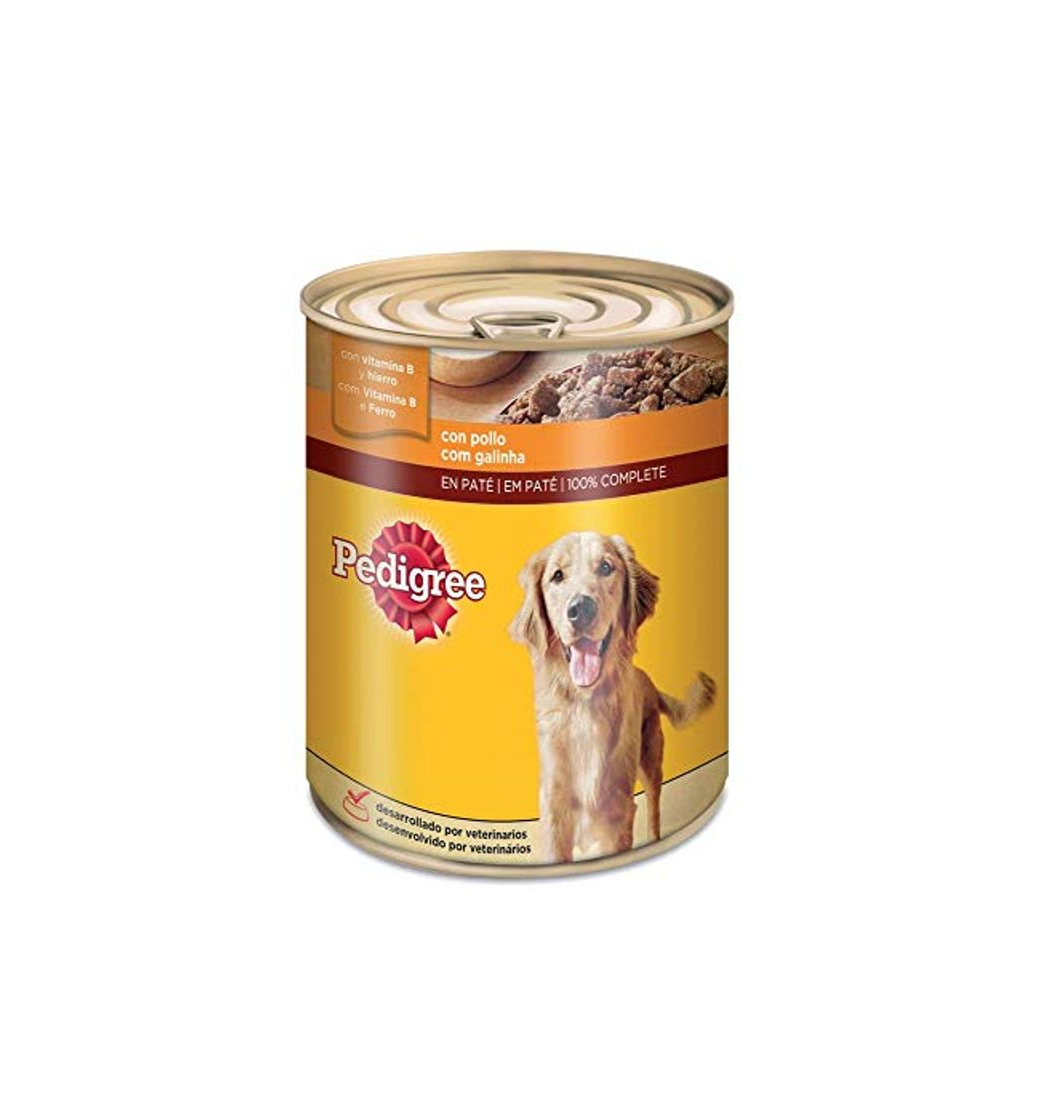 Producto Pedigree Lata para perros adultos de Pollo 800g