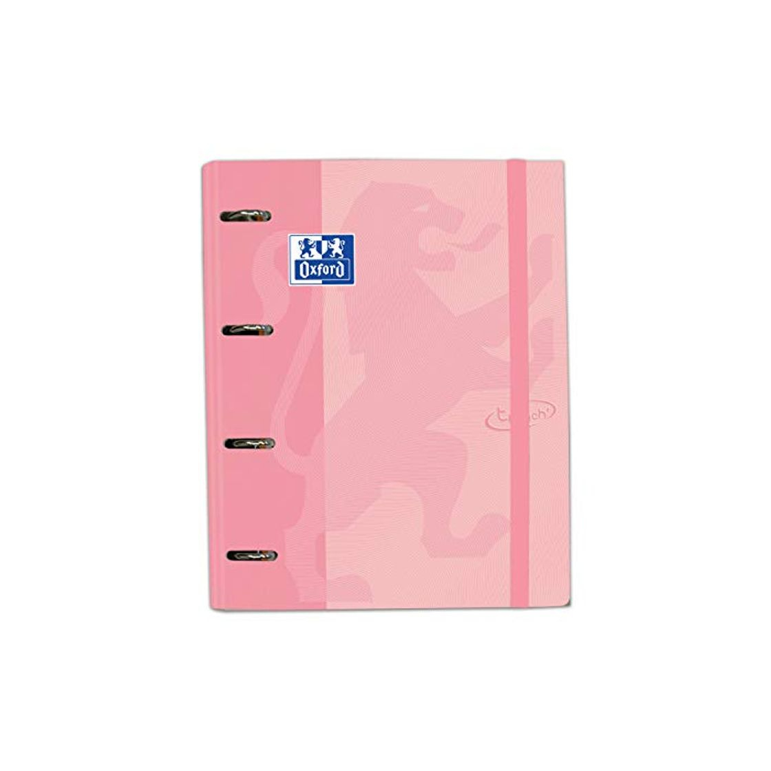 Social Carpeta con recambio Europeanbinder A4+ Oxford Touch color Flamingo Pastel