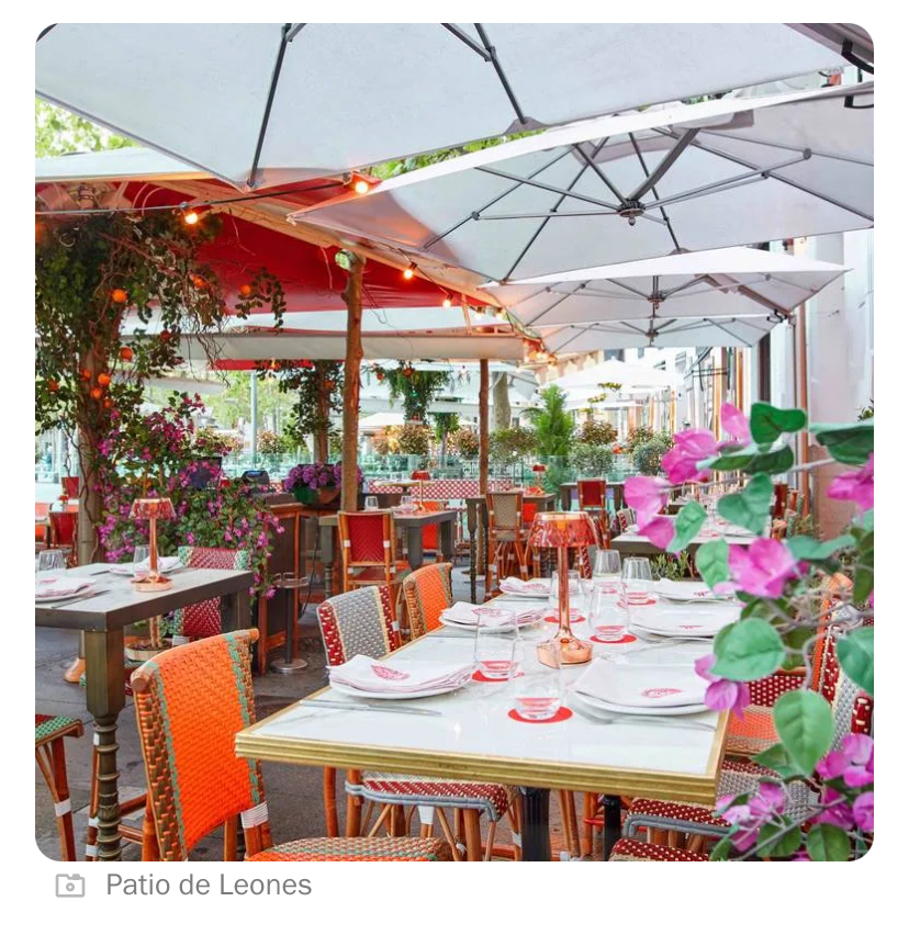 Restaurants Patio de Leones