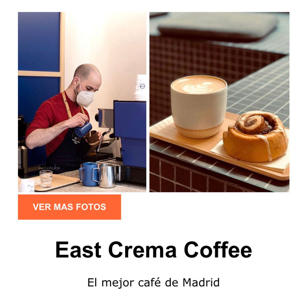 Restaurantes East Crema Coffee - Hermosilla 38 (Café de especialidad en Madrid)