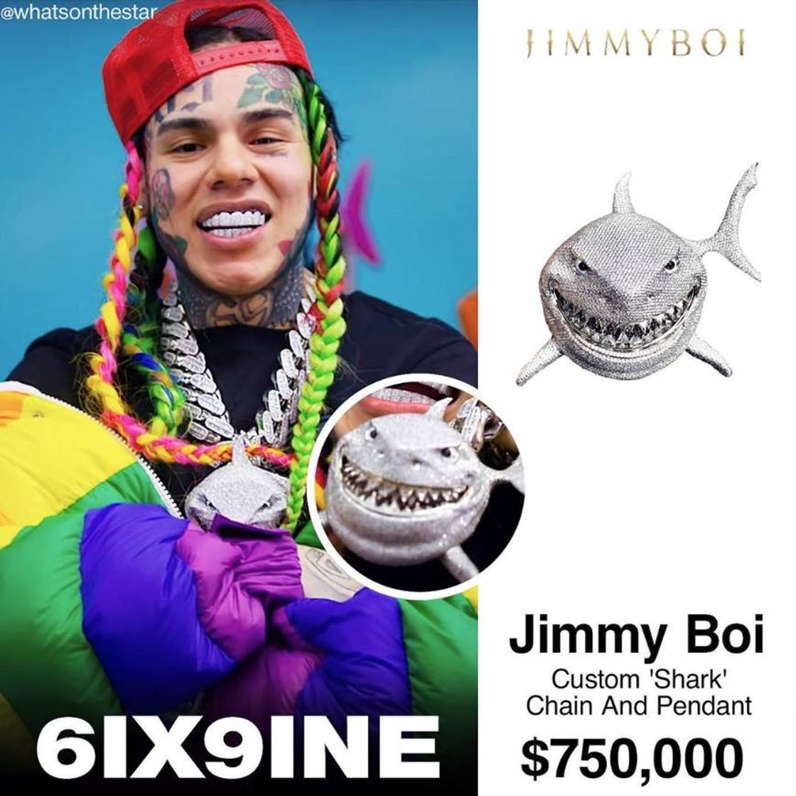 Products 6IX9INE OUTFITS IN "GOOBA" VIDEO [RAPPERS OUTFITS