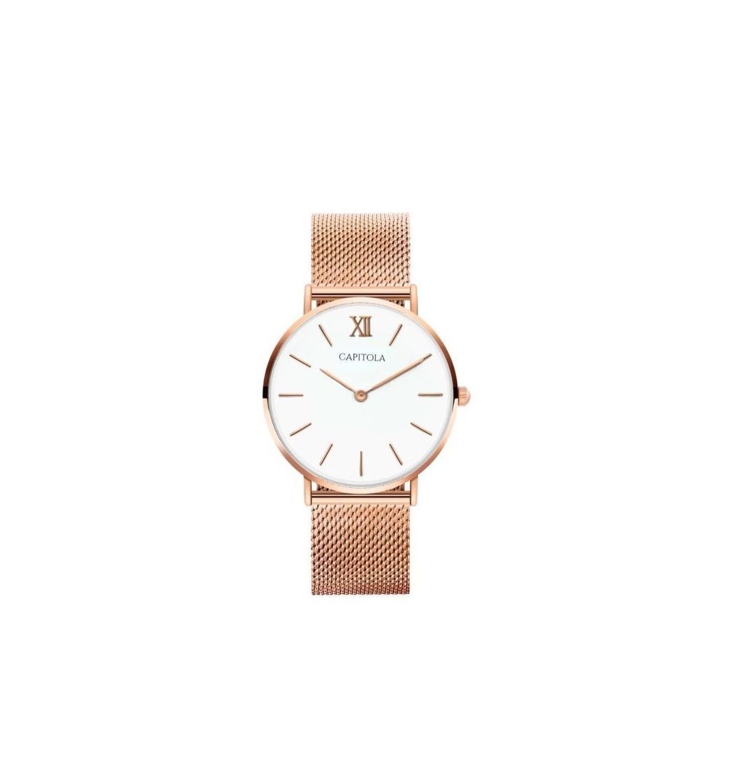 Producto Relógio Mesh Gold Rose White