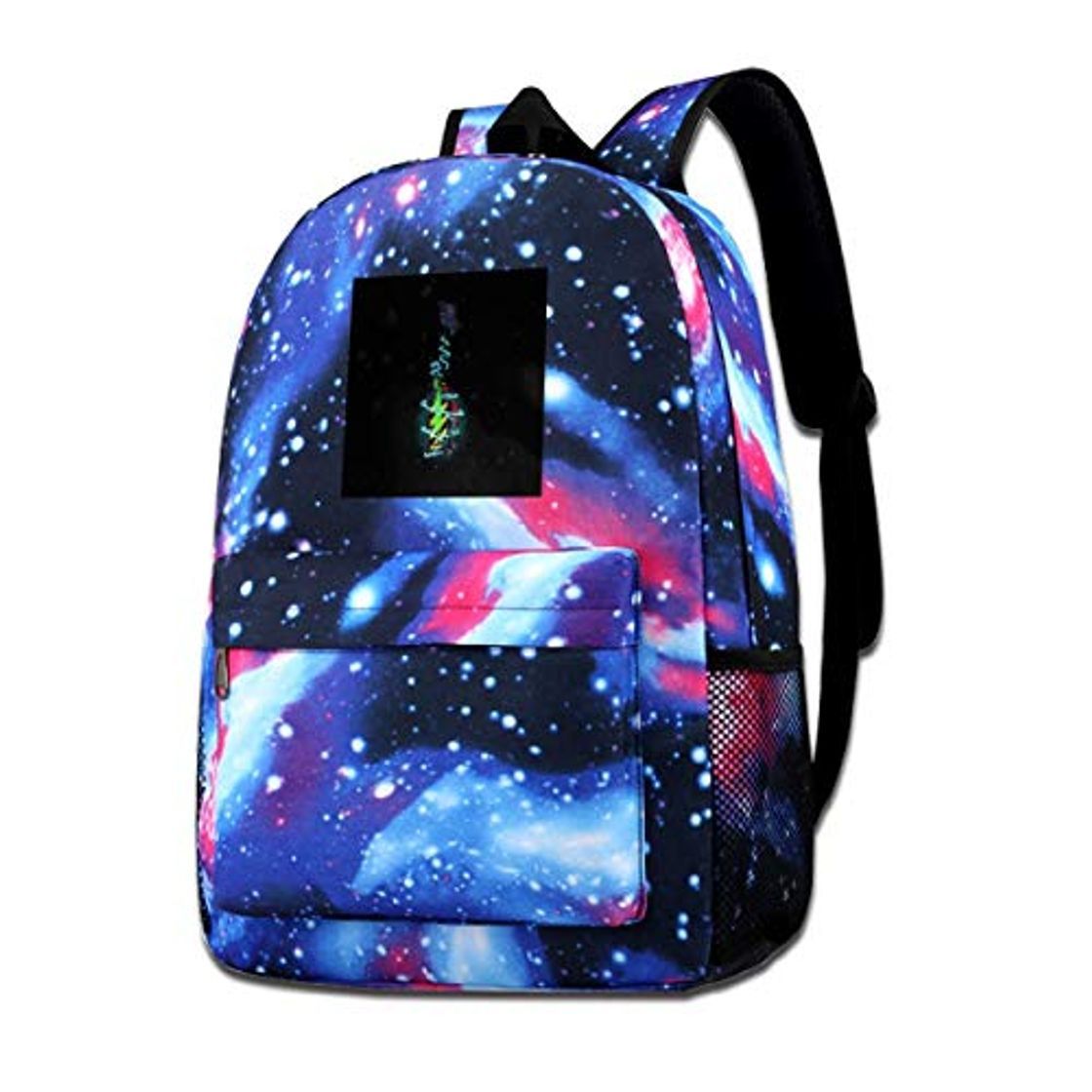 Moda Galaxy bolsa de hombro estampada Ghostbusters Who You Gonna Call Ghost Trap Moda Casual Star Sky Mochila para niños y niñas