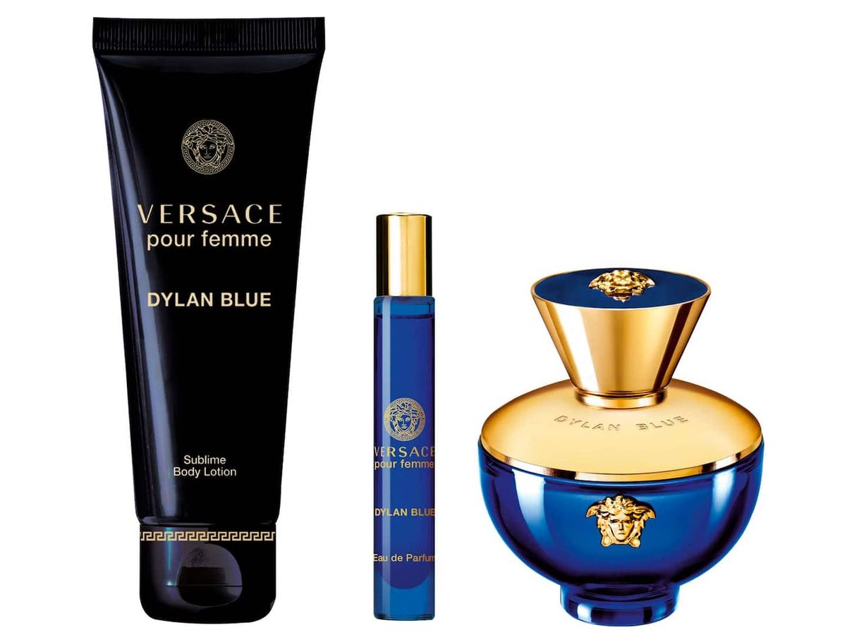 Social Set de fragancia para dama Versace Dylan Blue