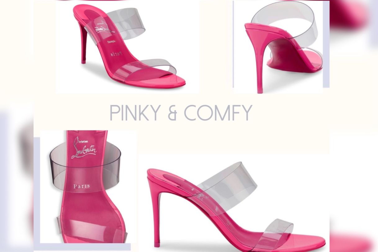 Social Just Nothing PVC & Leather Mules