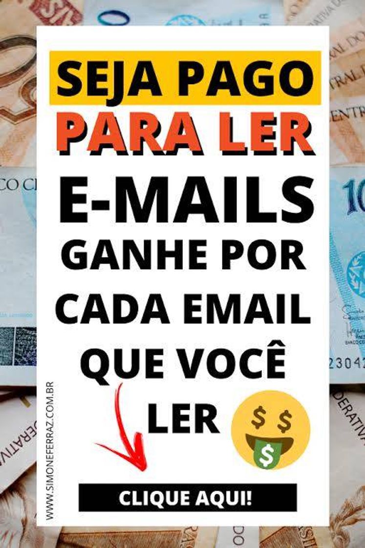 Moda Ganhe dinheiro 💰 abrindo e-mails ✔️💲💲💲💲