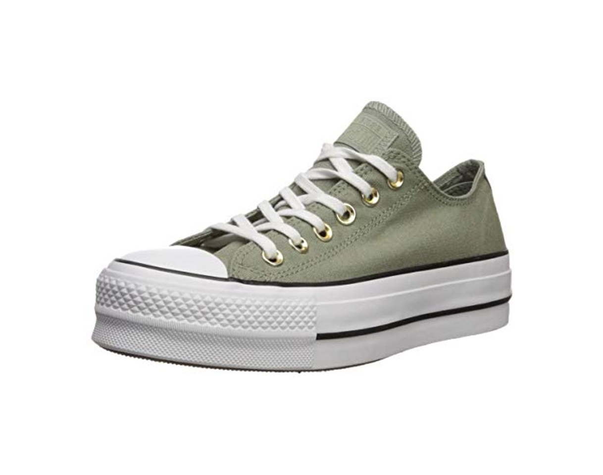 Producto Converse Unisex Zapatillas Chuck Taylor All Star Platform Low Top Jade Stone,