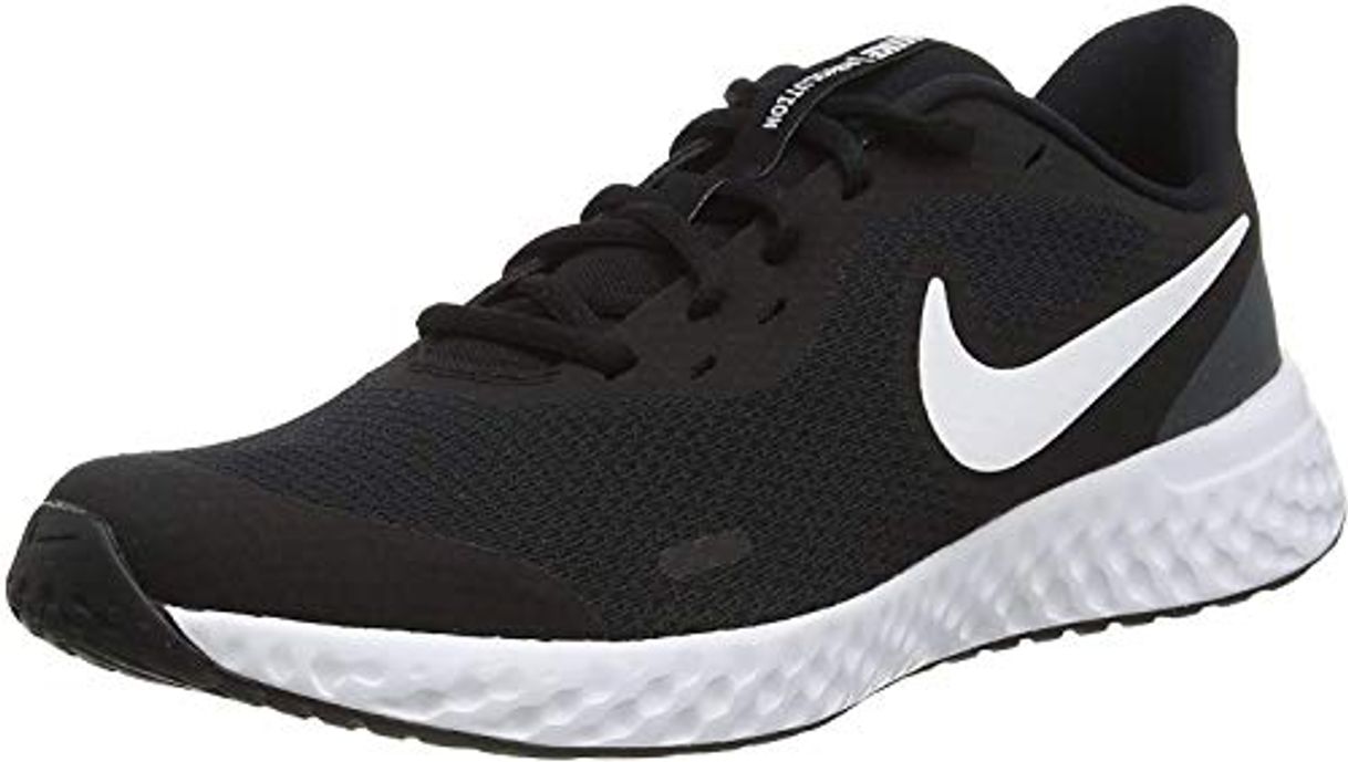 Social Nike Revolution 5, Walking Shoe Unisex-Child, Black