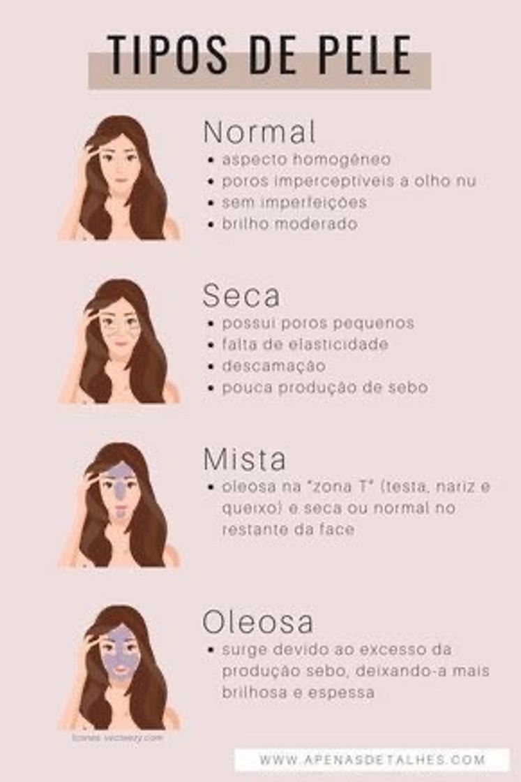 Social Você sabe identificar seu tipo de pele? 