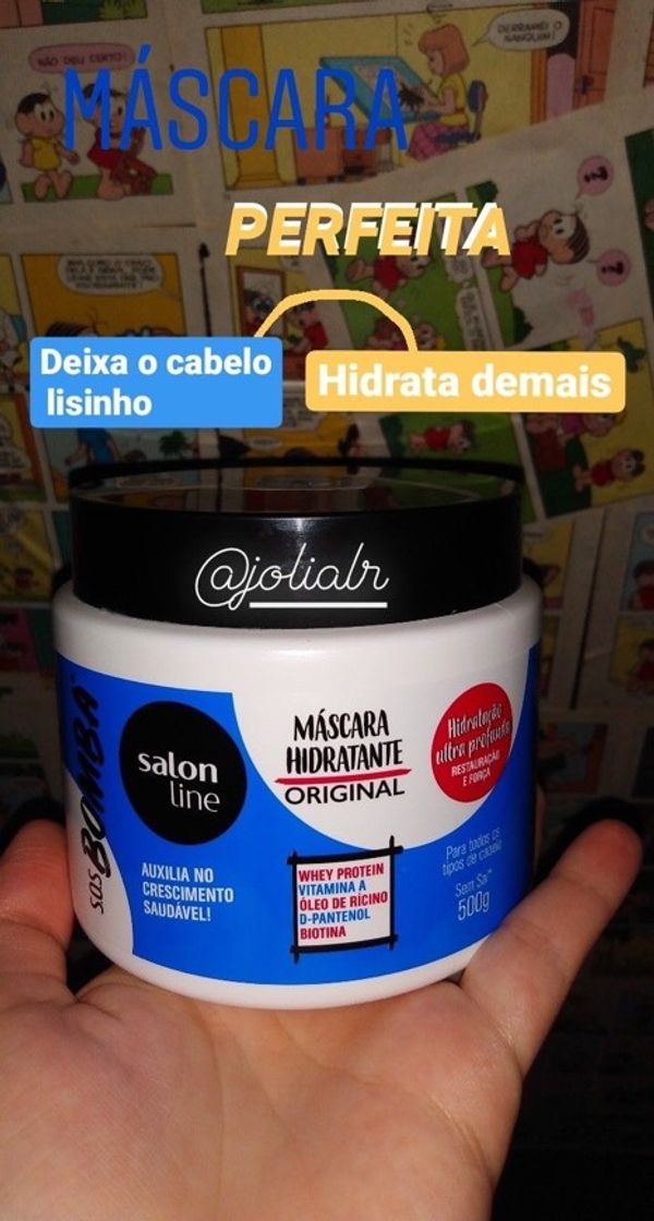 Moda Máscara de hidratação 