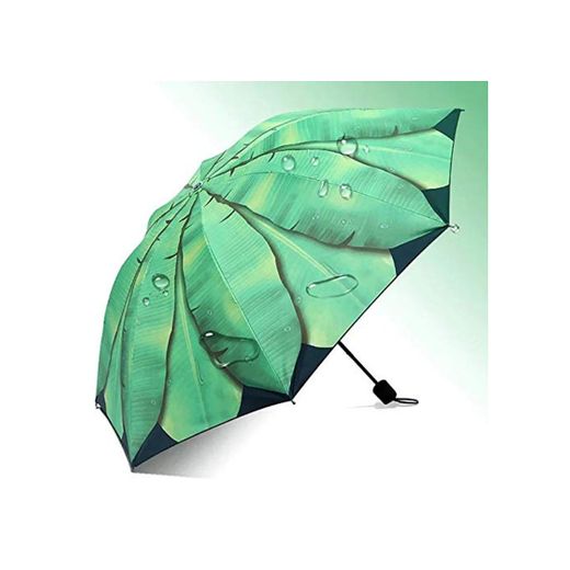 WanTo Paraguas Plegable Umbrella Lluvia Mujeres Moda Paraguas Parapluie Mujer Sombrinhas e Guarda chuva Anti UV Sol Umb