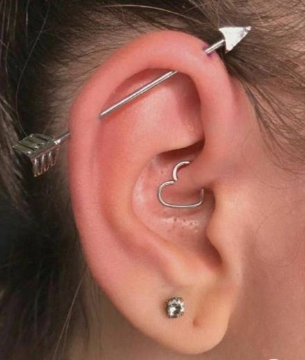Piercing orelha 😍