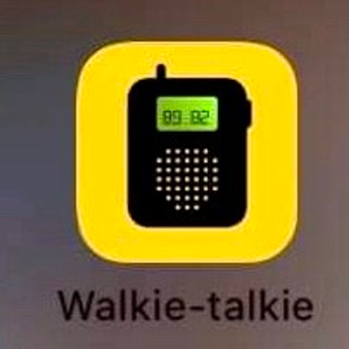 App Walkie-talkie