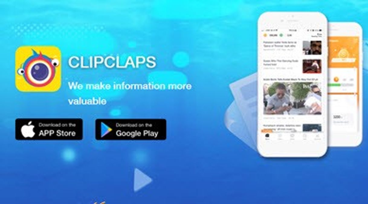 Apps Clipclaps - Gana dinero mirando videos y jugando