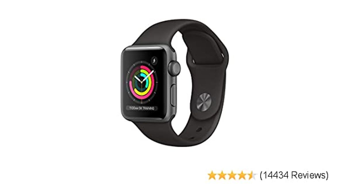 Fashion Apple Watch Series 3 (GPS, 38mm) - Space Gray ... - Amazon.com