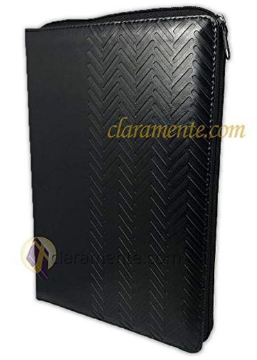 Biblia de Promesas / Letra Grande / Negra C. Zipper Index