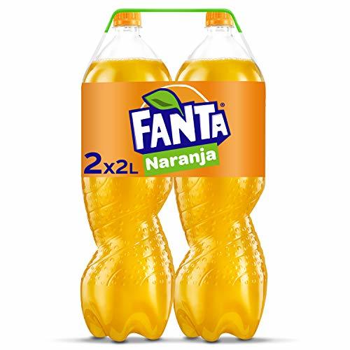 Producto Fanta - Naranja, Refresco con gas, 2 l