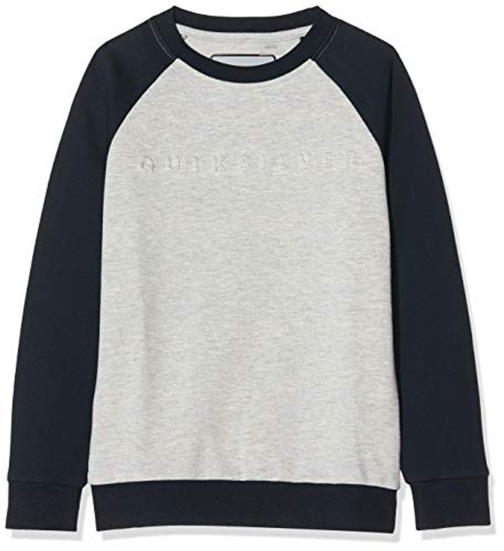 Producto Quiksilver Berry Patch-Sudadera para Chicos 8-16, Niños, Light Grey Heather, XL