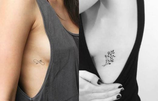 10 inspirações de tatuagens para fazer em lugares escondidos do ...