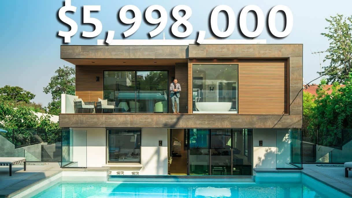 Places Inside a $5,998,000 Los Angeles Modern Smart Home