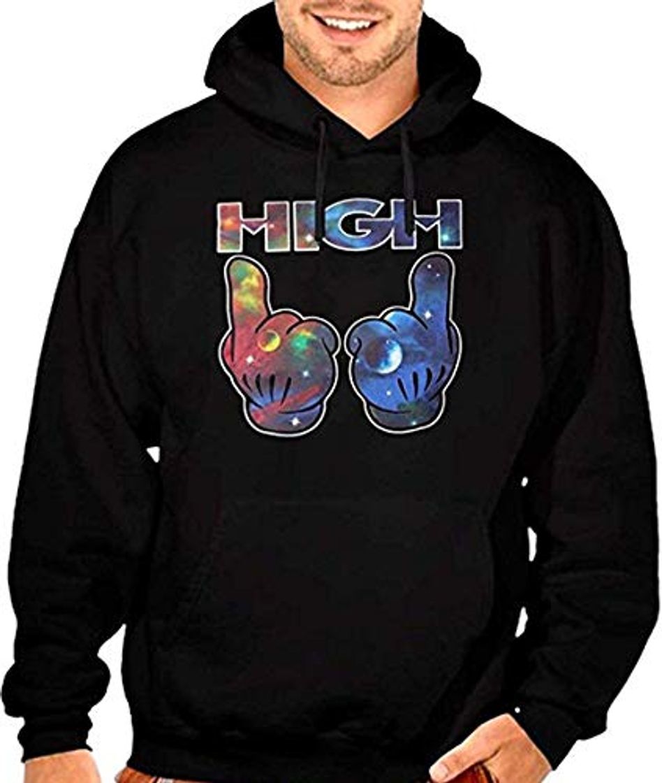 Product JXZO Suéter de los Hombres Galaxy Gloves High Weed Hoodie Men's Sweatshirt